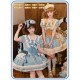 Twin Bears Antique Navy Bear Low Waist OP and Set(2nd Pre-Order/3 Colours/Full Payment Without Shipping)